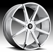 Dub Push S201 Chrome Custom Wheels Rims