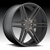 Dub Skillz S123 Machined Black DDT Custom Wheels Rims