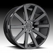 Dub Shot Calla S219 Gloss Black Custom Wheels Rims