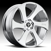 Dub Swerv S129 Chrome Custom Wheels Rims