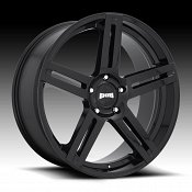 Dub Roc S250 Gloss Black Custom Wheels Rims