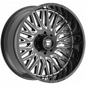 Fittipaldi Off Road FA07 Gloss Black Milled Custom Truck Wheels