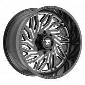 Fittipaldi Off Road FA13 Gloss Black Milled Custom Truck Wheels