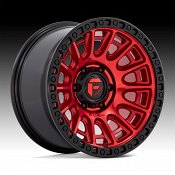 Fuel Cycle D834 Candy Red Custom Truck Wheels