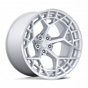 Fuel Charger 5 FC873SD Machined Silver Custom Truck Wheels