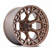 Fuel Charger 6 FC873ZR Platinum Bronze Custom Truck Wheels