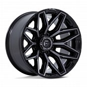 Fuel Flux FC854BT 8-Lug Machined Black GTCC Custom Truck Wheels