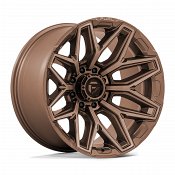 Fuel Flux FC854ZR 8-Lug Platinum Bronze Custom Truck Wheels