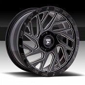 Fittipaldi Offroad Forged FTF01 Gloss Black Milled Custom Wheels Rims
