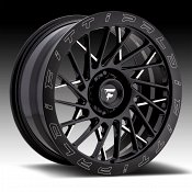Fittipaldi Offroad Forged FTF03 Gloss Black Milled Custom Wheels Rims