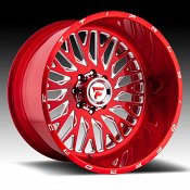 Fittipaldi Offroad Forged FTF07 Red Tint Custom Wheels Rims