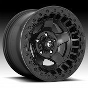 Fuel Warp Beadlock D118 Matte Black Custom Wheels Rims