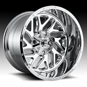 Fuel Triton D210 2pc Chrome Custom Wheels Rims