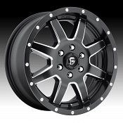 Fuel Maverick Van D538 Black Milled Custom Van Wheels Rims