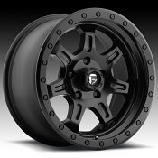 Fuel JM2 D572 Matte Black Milled Custom Truck Wheels Rims