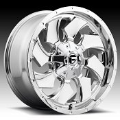 Fuel Cleaver D573 Chrome Custom Truck Wheels Rims