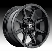 Fuel Coupler D575 Gloss Black Custom Truck Wheels Rims