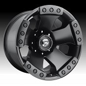 Fuel Monsta D577 Matte Black Custom Truck Wheels Rims