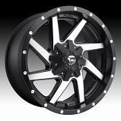 Fuel Renegade D593 Matte Black Machined Custom Truck Wheels Rims