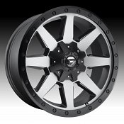 Fuel Wildcat D599 Gloss Black Milled Custom Truck Wheels Rims