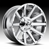 Fuel Contra D614 Chrome Custom Wheels Rims