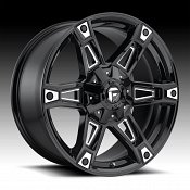 Fuel Dakar D622 Gloss Black Milled Custom Wheels Rims