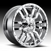 Fuel Sledge D631 Chrome Custom Wheels Rims