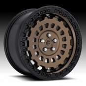 Fuel Zephyr Car D634 Bronze Custom Wheels Rims