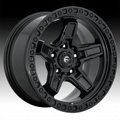 Fuel Kicker 5 D697 Satin Black Custom Wheels Rims