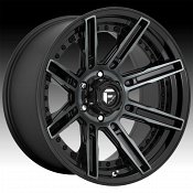 Fuel Rogue D708 Brushed Black Dark Tint Custom Wheels Rims