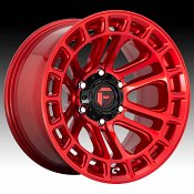 Fuel Heater D719 Candy Red Custom Wheels Rims