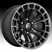 Fuel Heater D720 Machined Black DDT Custom Wheels Rims