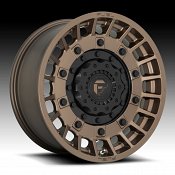 Fuel Militia D725 Bronze Custom Wheels Rims