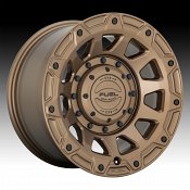 Fuel Tracker D731 Matte Bronze Custom Wheels Rims