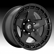 Fuel Warp D733 Satin Black Custom Wheels Rims