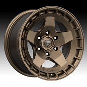 Fuel Warp D735 Matte Bronze Custom Wheels Rims