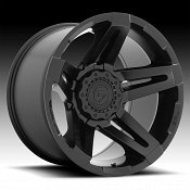 Fuel SFJ D763 Matte Black Custom Truck Wheels Rims