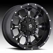 Fuel Krank D517 Matte Black Milled Truck Wheels Rims