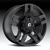 Fuel Pump D515 Matte Black Truck Wheels Rims