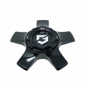 CAP-H-B21 / Gear Alloy Gloss Black Snap-In Center Cap