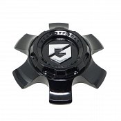 CAP-6H-B21 / Gear Alloy Gloss Black Snap-In Center Cap