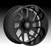 Gear Forged F71BM1 1pc Black Milled Custom Wheels Rims