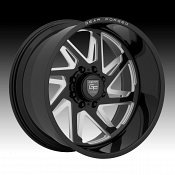 Gear Forged F72BM1 1pc Black Milled Custom Wheels Rims