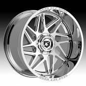 Gear Offroad 761C Ratio Chrome Custom Truck Wheels