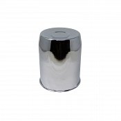 HC211LA / Gorilla Closed Push-Thru Chrome Center Cap / 5.1&quot; Diameter