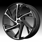 Helo HE903 Machined Black Custom Wheels Rims