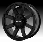 Helo HE909 Gloss Black Custom Wheels Rims