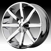 KMC Slide RWD KM651 651 Chrome Custom Rims Wheels