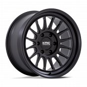 KMC KM447MX Impact Forged Monoblock Satin Black Custom Truck Wheels