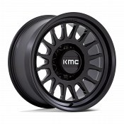 KMC KM452MX Impact Forged Monoblock Satin Black Custom Truck Wheels